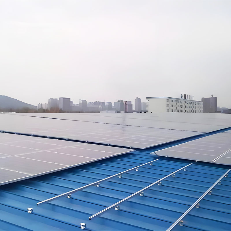 Kulay ng steel plate roof solar bracket