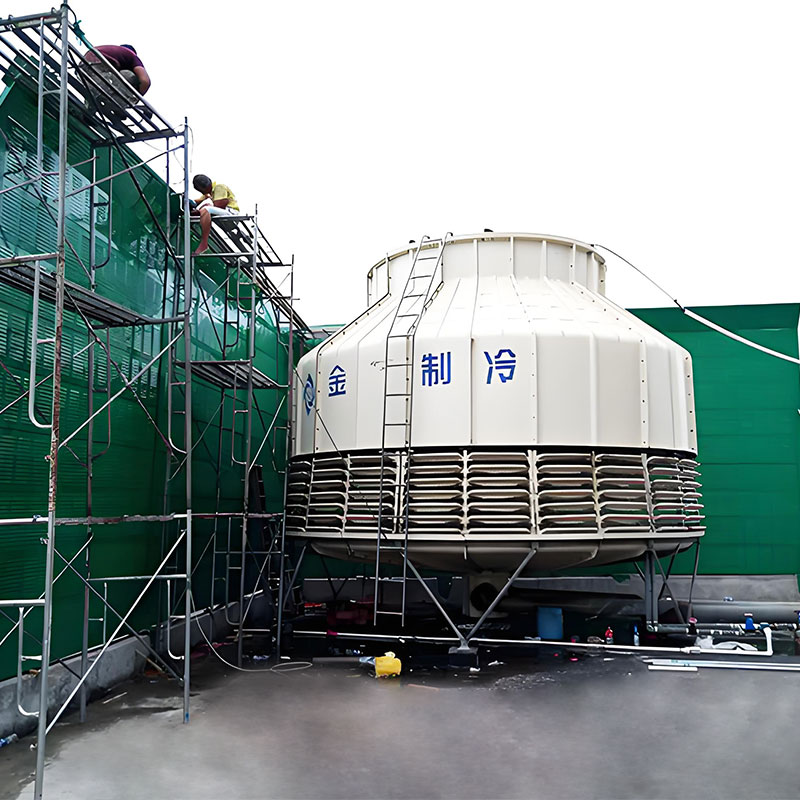 Barrier ng tunog ng cooling tower