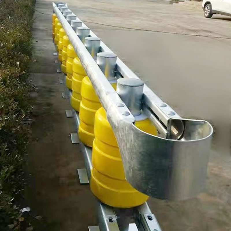 EVA rotating barrel guardrail