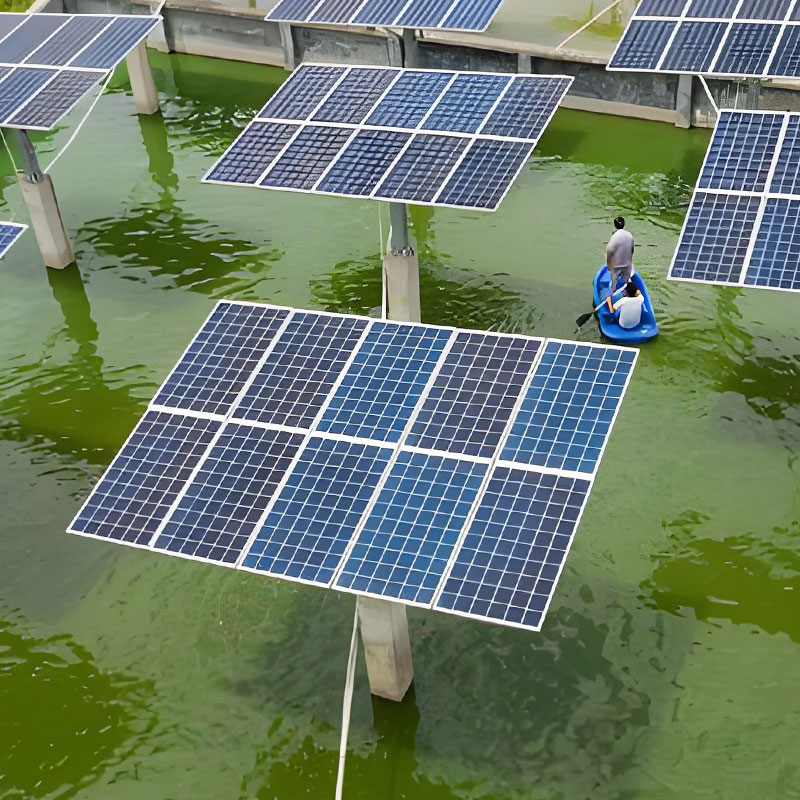 Nakapirming water surface solar bracket