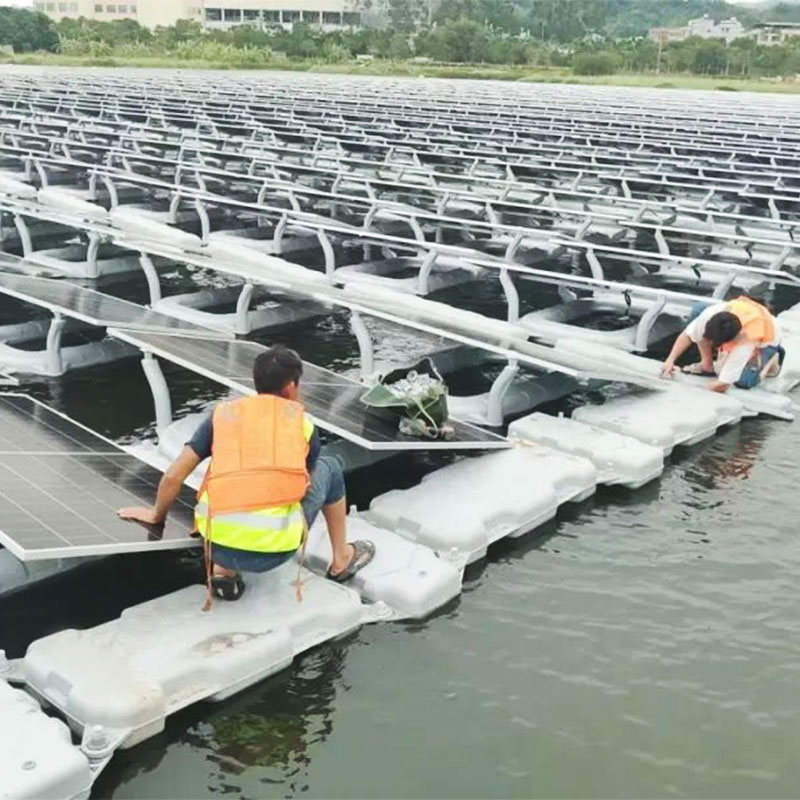 Lumulutang (lumulutang) na ibabaw ng tubig solar bracket