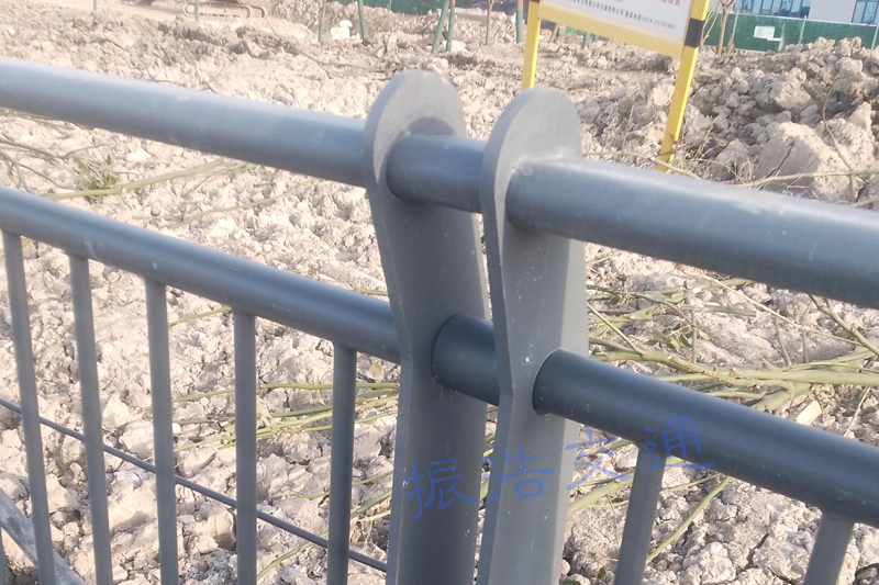 Zinc steel guardrail