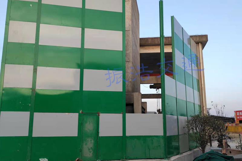 Jiangxi Yichun Li War air conditioning external unit soundproof screen