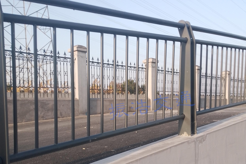 Zinc steel guardrail