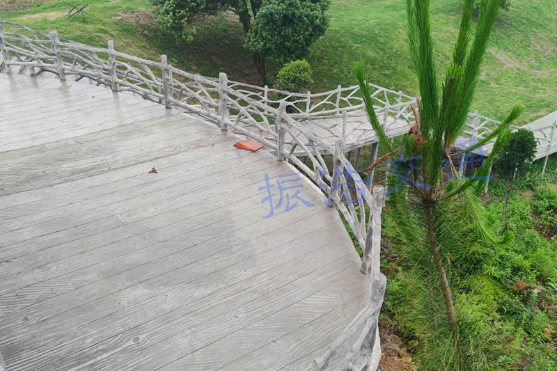 Landscape na guardrail