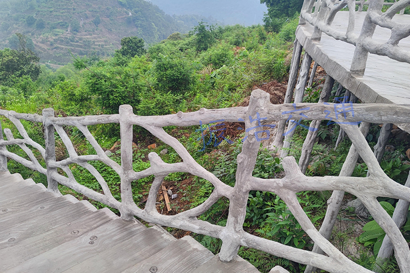 Landscape na guardrail